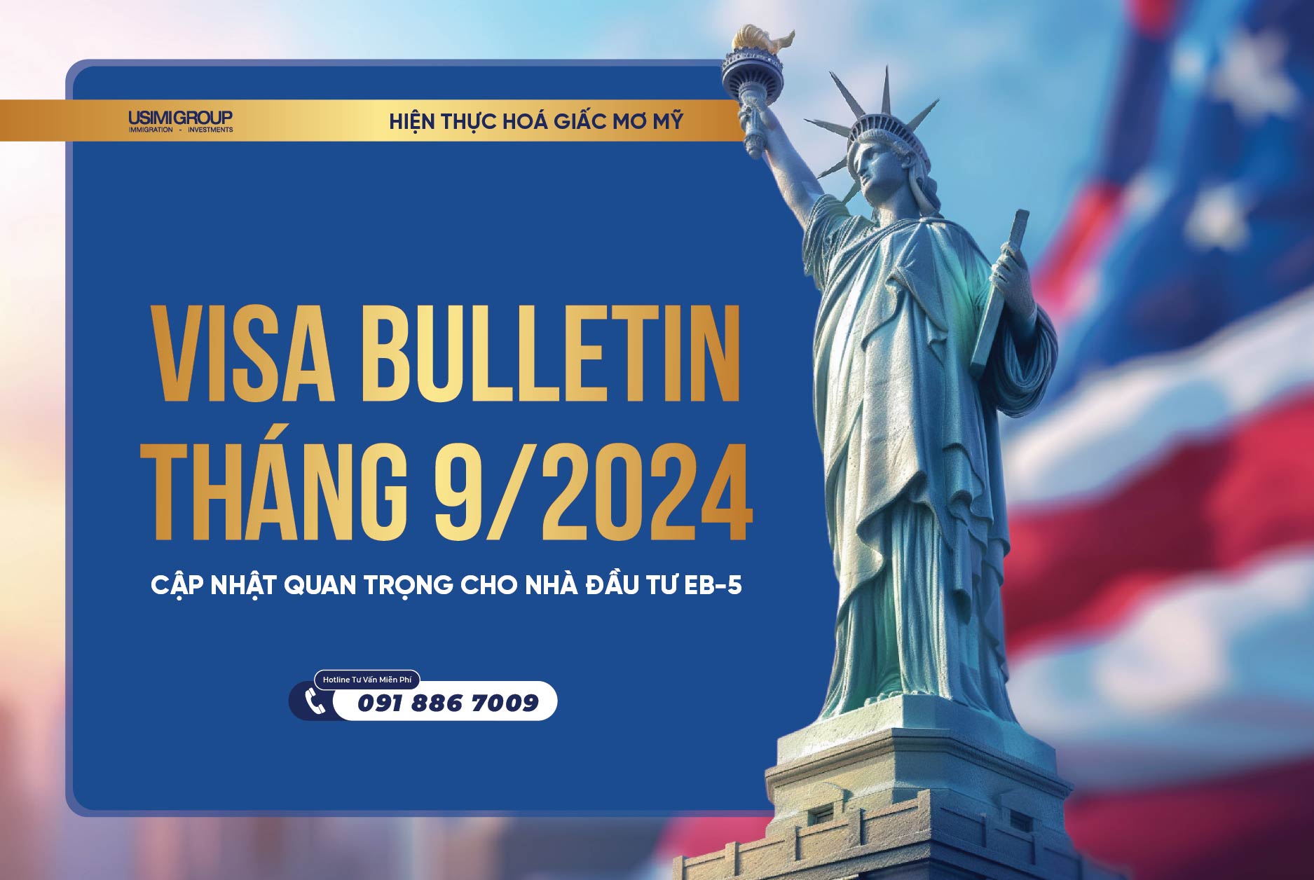 VISA BULLETIN THÁNG 9/2024