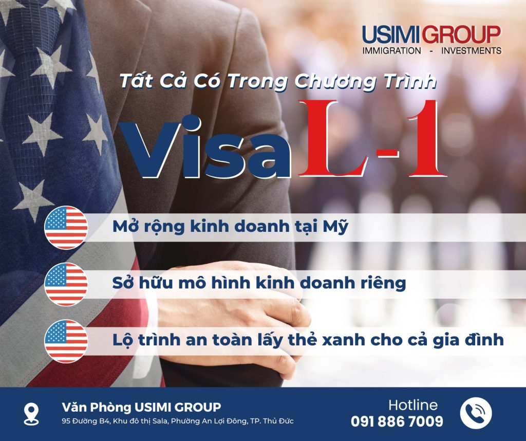 TƯ VẤN 1:1 TỪ A – Z VỀ VISA L-1 CÙNG LUẬT SƯ HOA KỲ