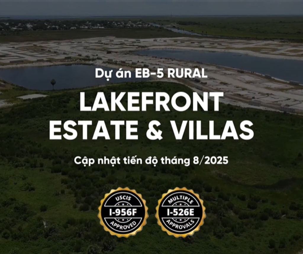 CẬP NHẬT DỰ ÁN LAKEFRONT ESTATE & VILLAS THÁNG 8/2025